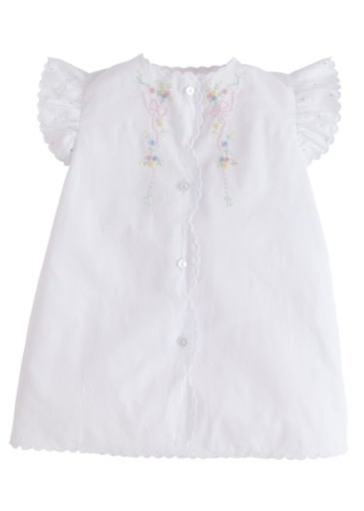 Little English Bow & Flower Tea Gown