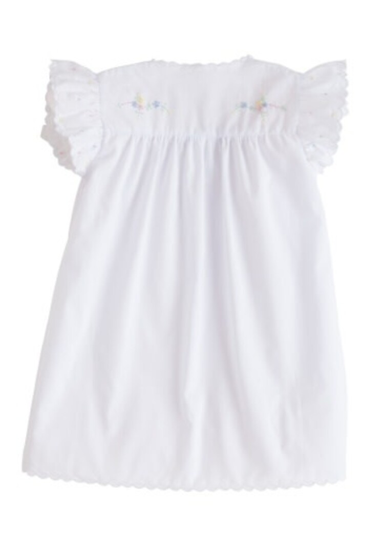 Little English Bow & Flower Tea Gown