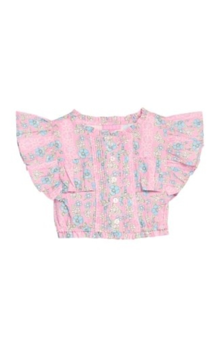 Bisby Spring Marguerite Floral Annie Top