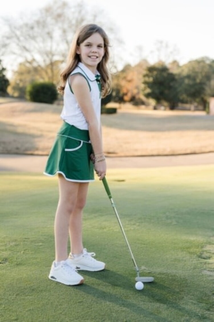 Set Athleisure Tiffany Skort Augusta Green