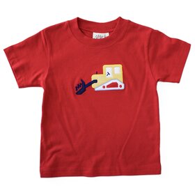 Luigi Kids Red Bulldozer Shirt