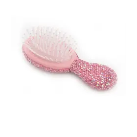 Bari Lynn Small Crystal Hair Brush