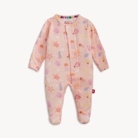 Magnetic  Me Pink Deep Chic Footie