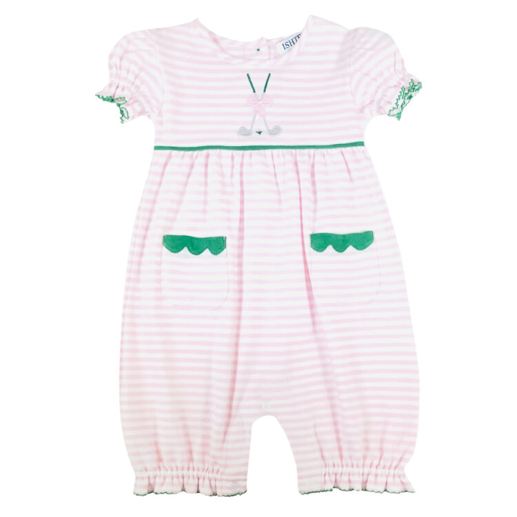 Ishtex Pink Golf Club Romper