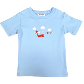 Ishtex Blue Airplane Shirt