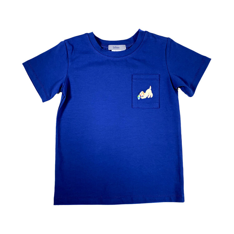 Ishtex Dog Ice Cream Pocket Shirt