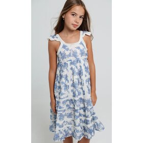 Summer Loving Blue Reverie Claret Dress
