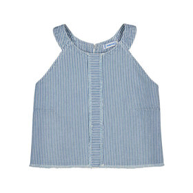 Mayoral Stripe Denim Top