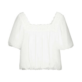 Mayoral Cream Gauze Blouse
