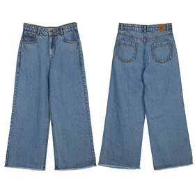 Mayoral Wide Leg Denim Trousers