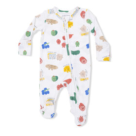 Angel Dear Charcuterie Cuties Zip Footie