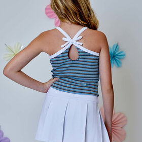 Design History White Pleated Skort