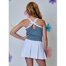 Design History White Pleated Skort