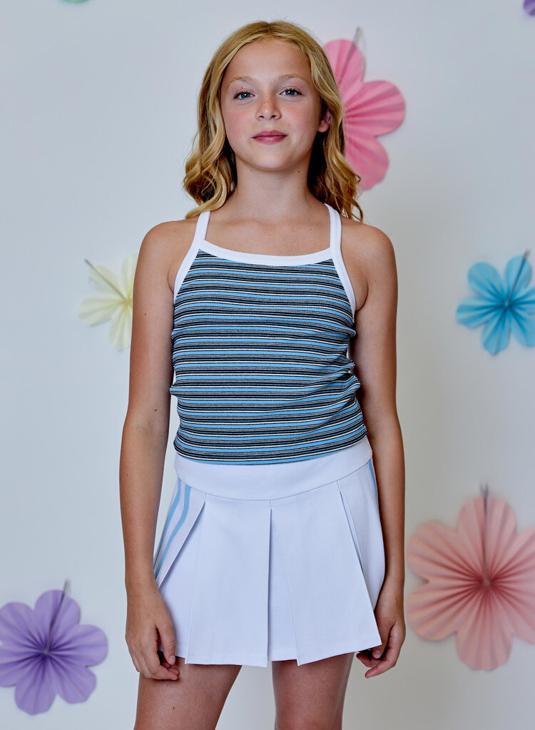 Design History White Pleated Skort