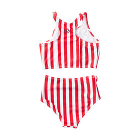 Prodoh Girls' Beachcomber Bikini Watermelon Stripe