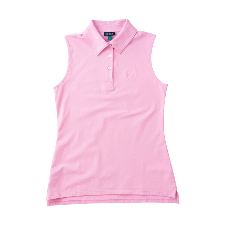 Prodoh Pink Frosting Girls Sleevless Polo
