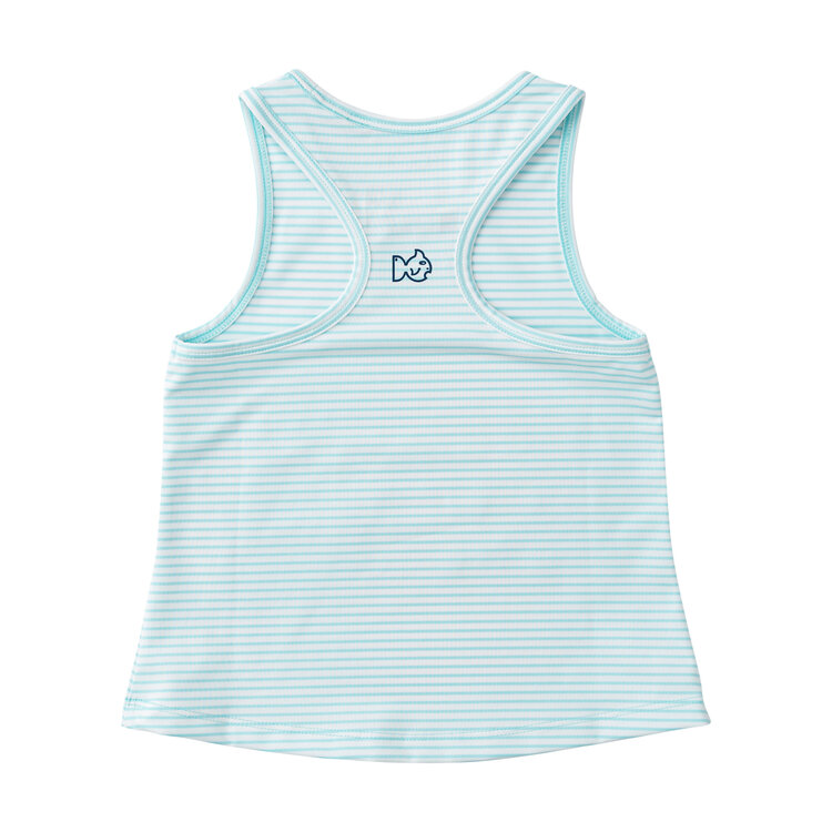 Prodoh Aruba Blue Stripe Racerback Tank Top