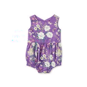 Tea Collection Portuguese Floral Peek a Boo Romper