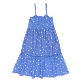 FEATHER 4 ARROW Blue Star Marina Dress
