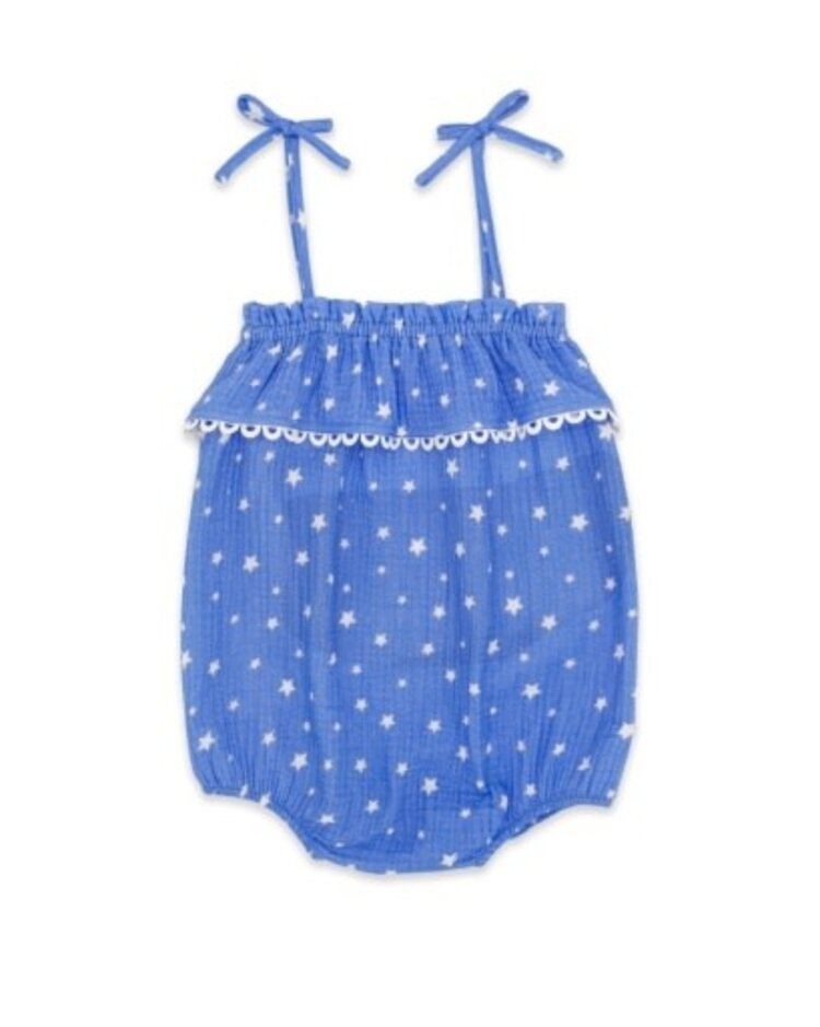 FEATHER 4 ARROW Blue Jay Star Bonita Romper