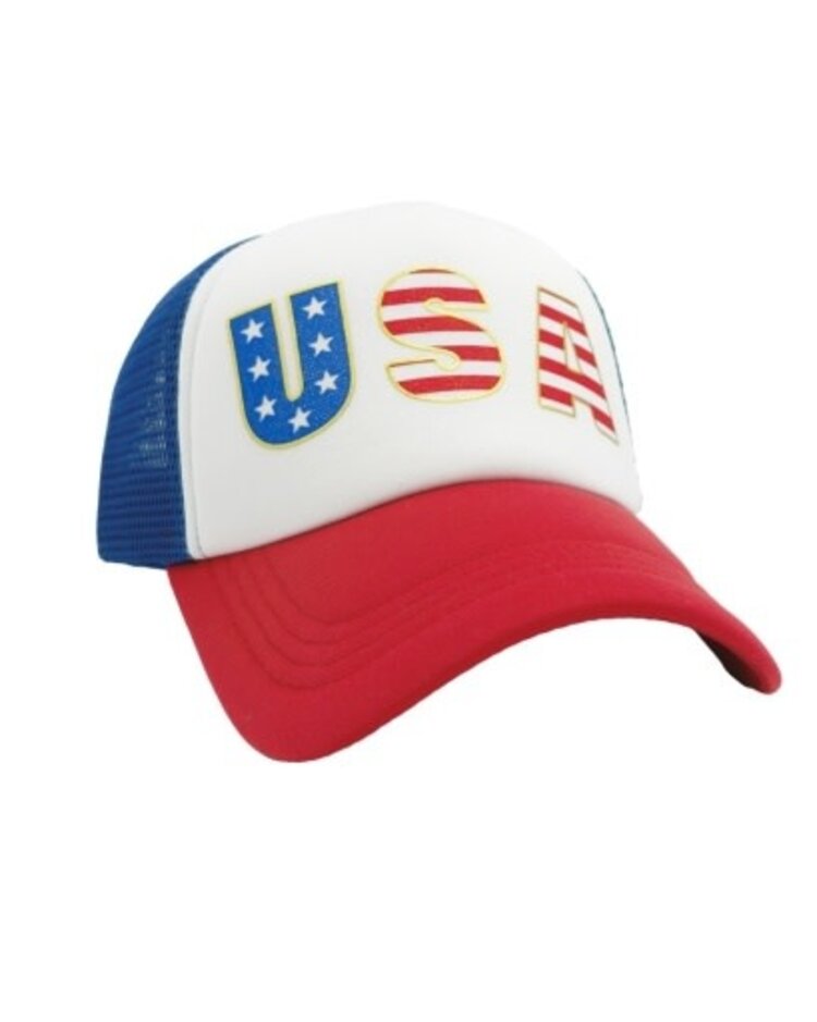 FEATHER 4 ARROW USA Trucker Hat