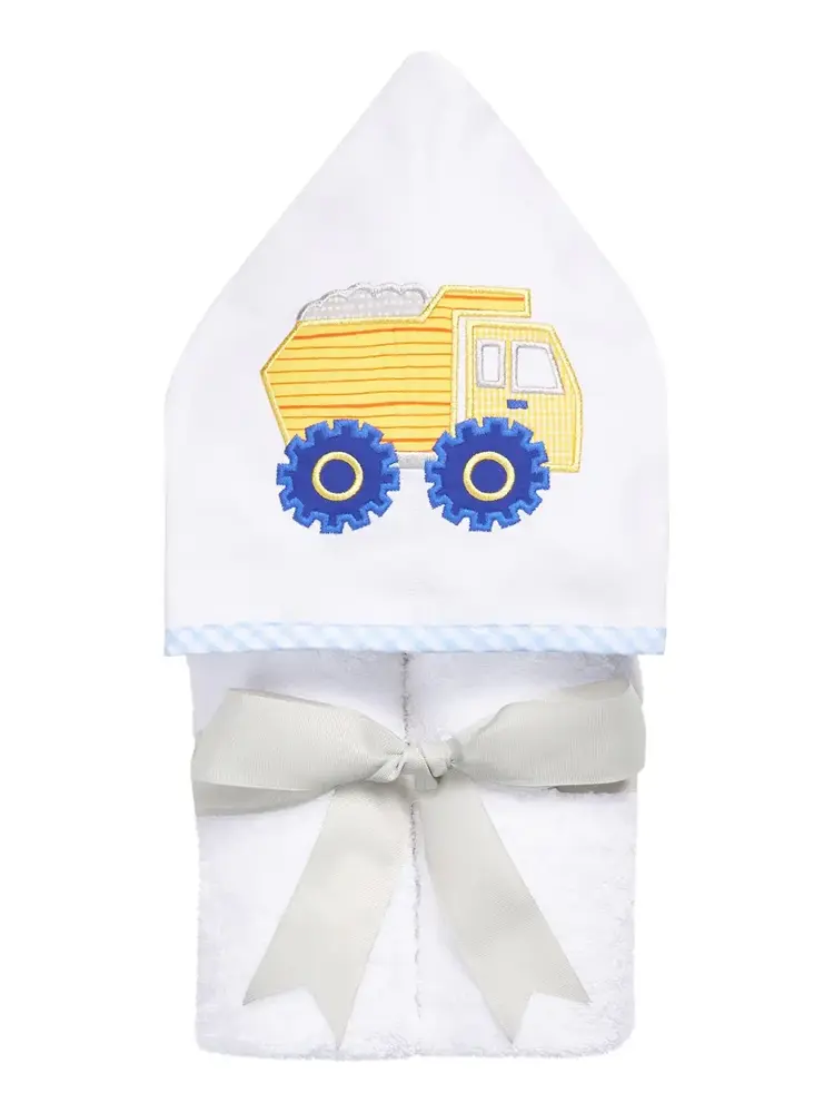 3 Marthas 3 Martha's Hooded Towel- Dump Truck