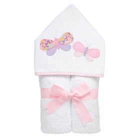 3 Marthas 3 Martha's Hooded Towel - Butterfly Kisses