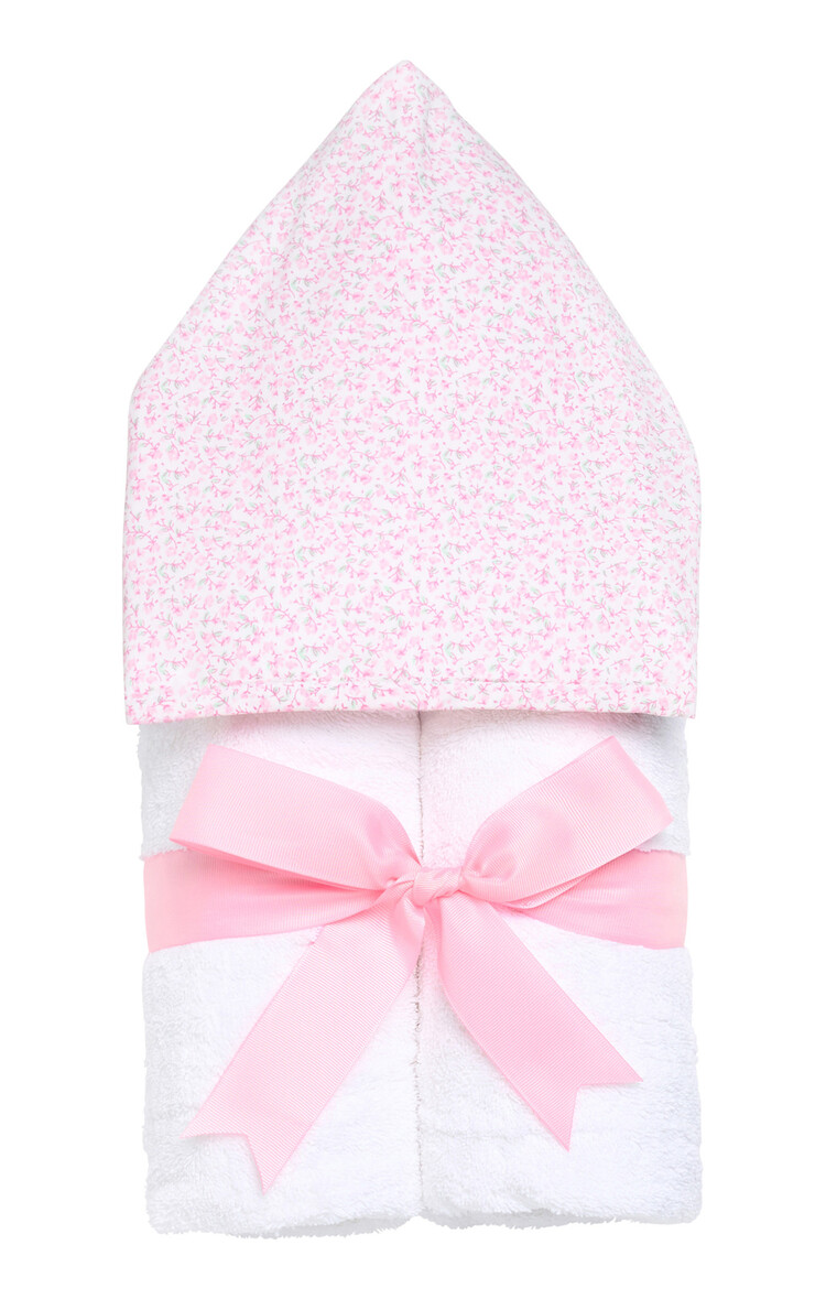 3 Marthas 3 Martha's Hooded Towel - Ballet Floral Fabric