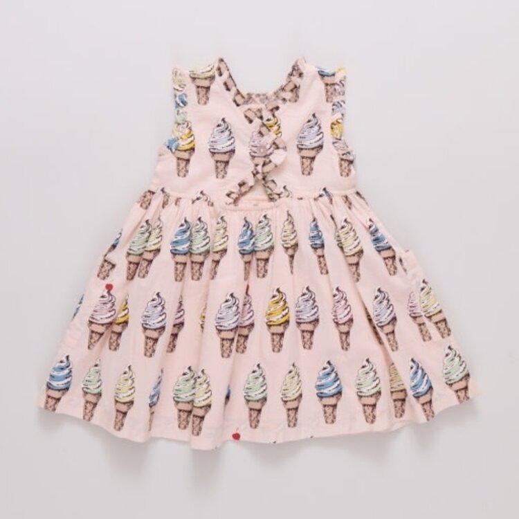 Pink Chicken girls alyssa dress - pink soft serve