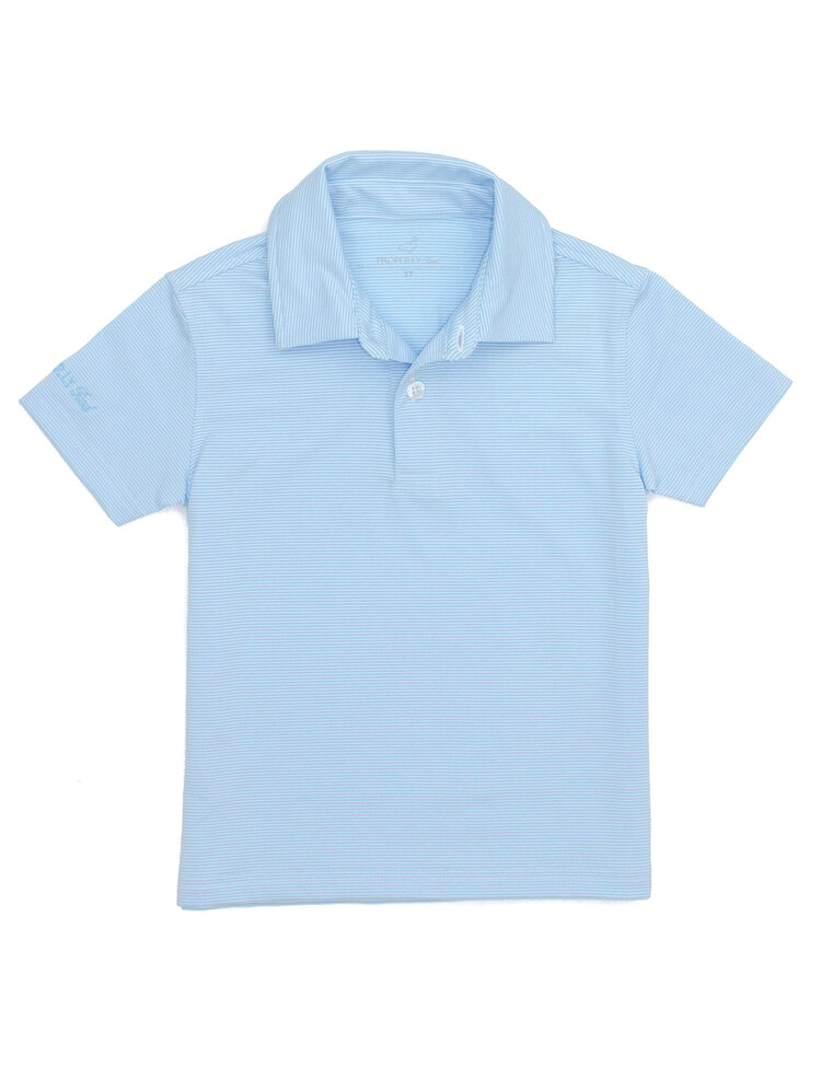 Properly Tied Powder Blue Gulfport Polo