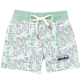 Properly Tied Sage Camo Shordees Swim Trunk