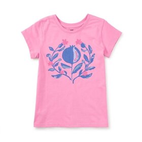 Tea Collection Royal Pomegranante Graphic Tee