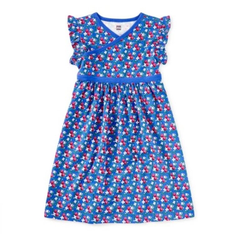 Tea Collection WRAP NECK DRESS