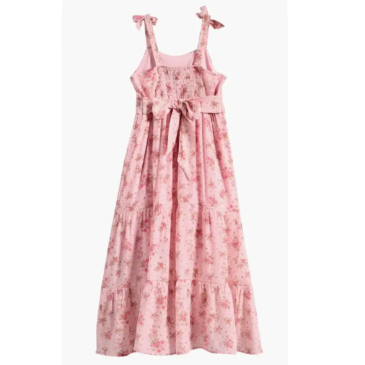 Ava & Yelly Rose Floral Tiered Emma Dress