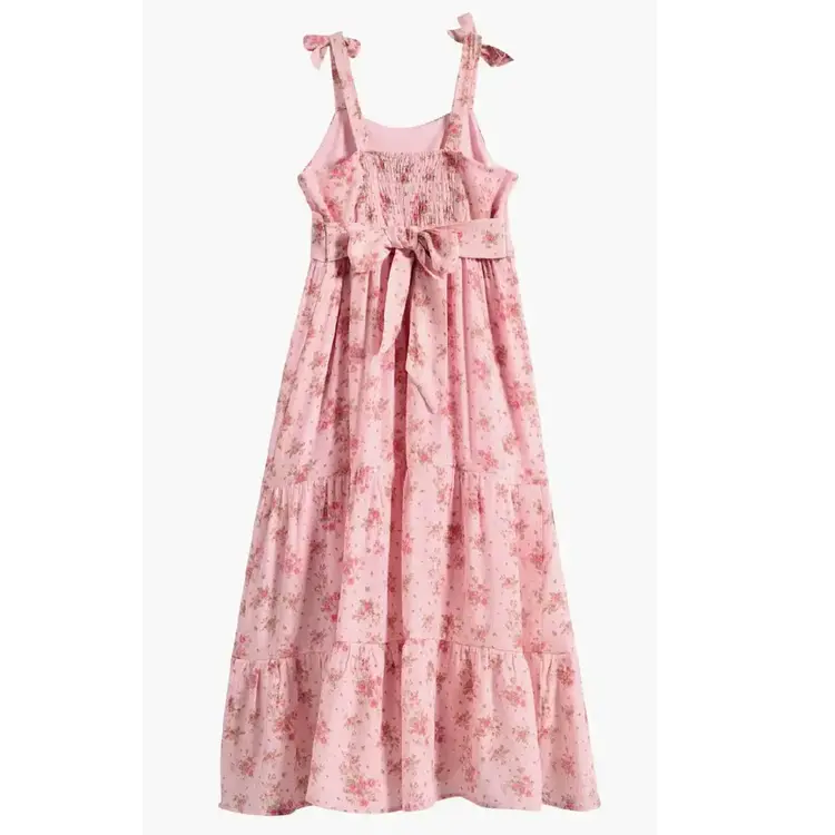 Ava & Yelly Rose Floral Tiered Emma Dress