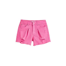 Tractr Azalea Pleated Weekender Shorts