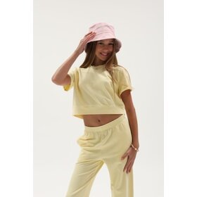 Tenly Lemon Drop French Terry Tee