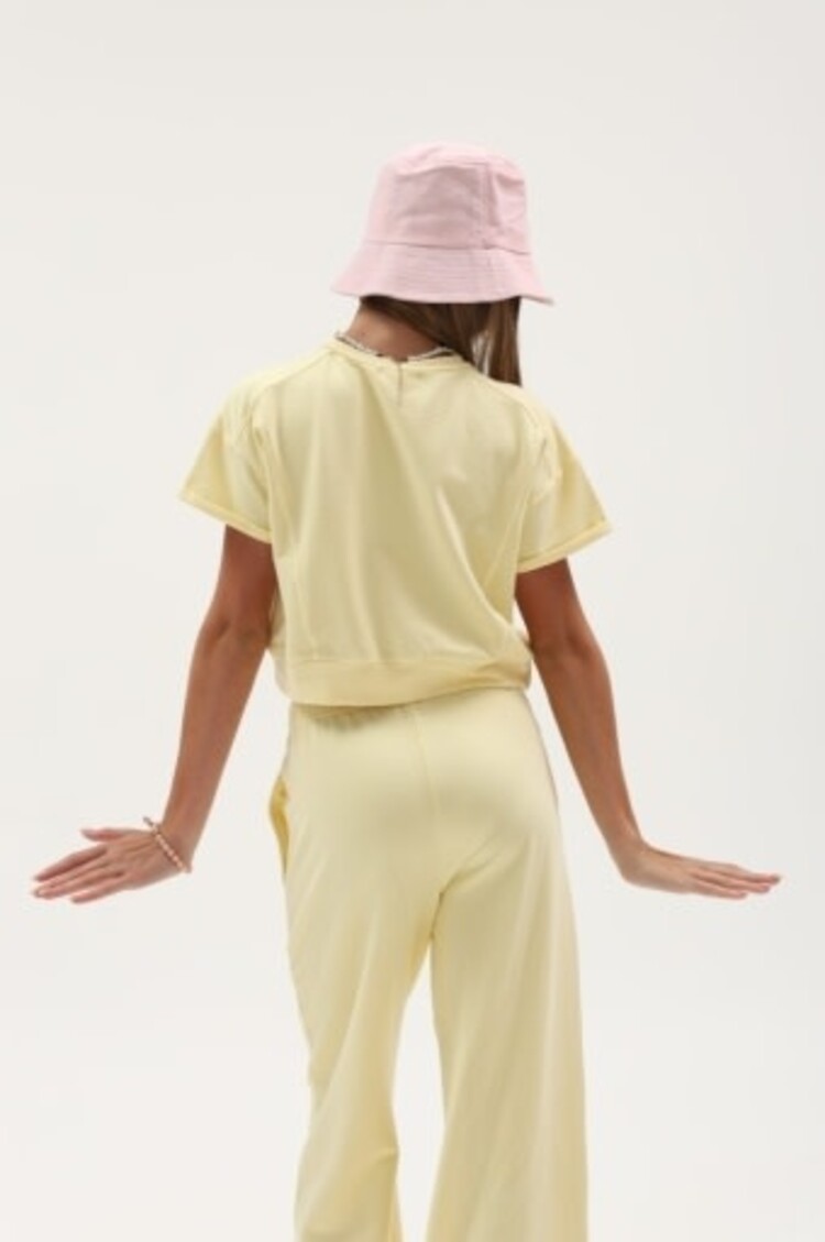 Tenly Lemon Drop French Terry Tee