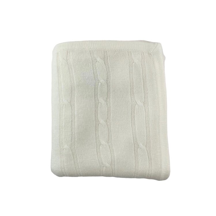 A Soft Idea A Soft Idea Cable Knit Blanket