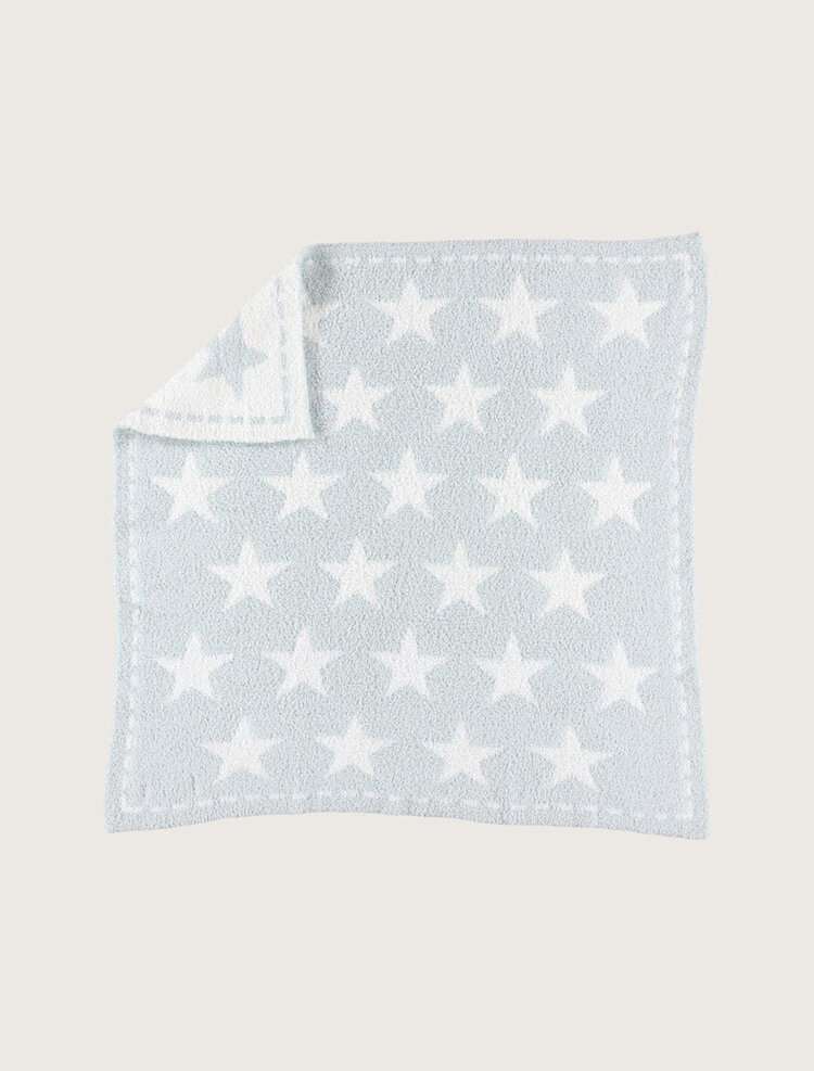 Barefoot Dreams Cozy Chic Receiving Blanket Stars