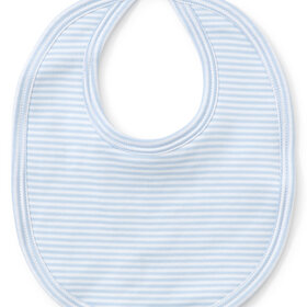 Kissy Kissy Blue Stripe Bib