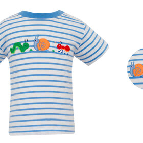 Claire & Charlie Backyard Bugs Shirt