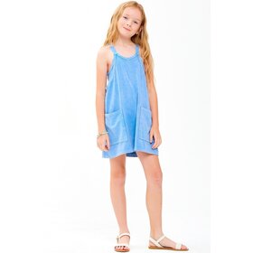 Good Girl Tank Dress with Romper Lining