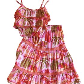 Bela &  Nuni Hola Paraiso Layered Skirt