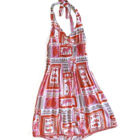 Bela &  Nuni Fabulousa De Isla Halter Dress