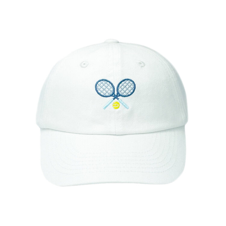 Bits & Bows Tennis Baseball Hat