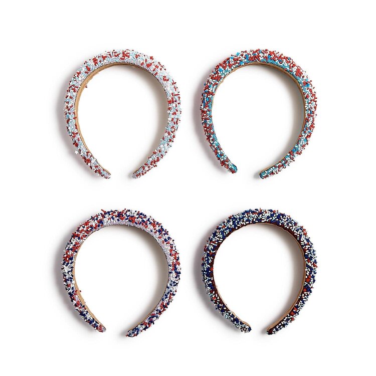 Two's Company Patriotic Sprinkles Headband