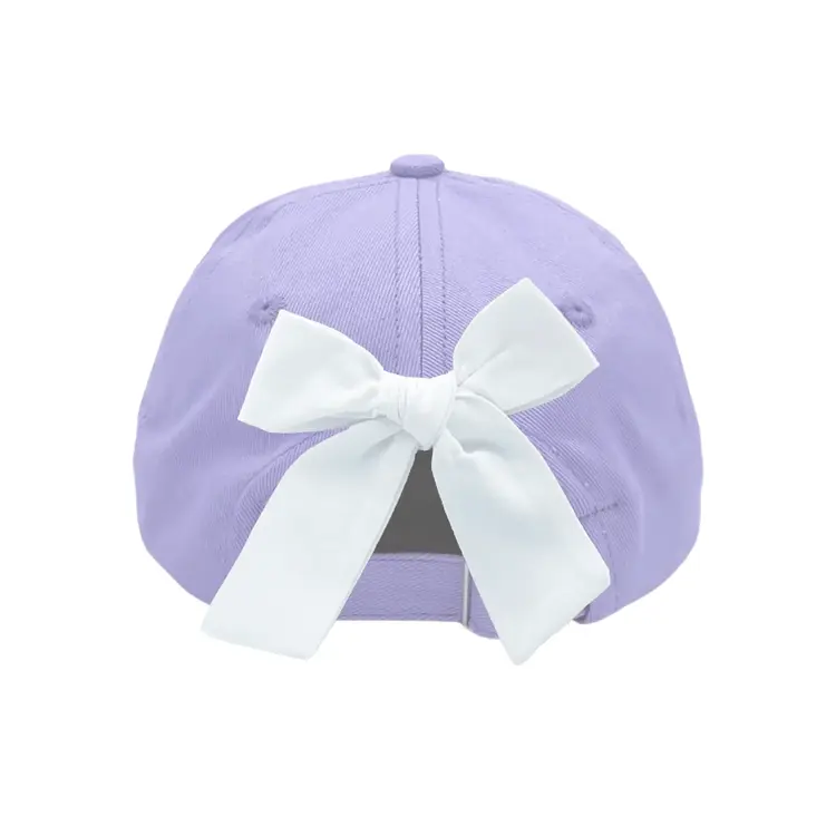Bits & Bows Purple Bow Hat