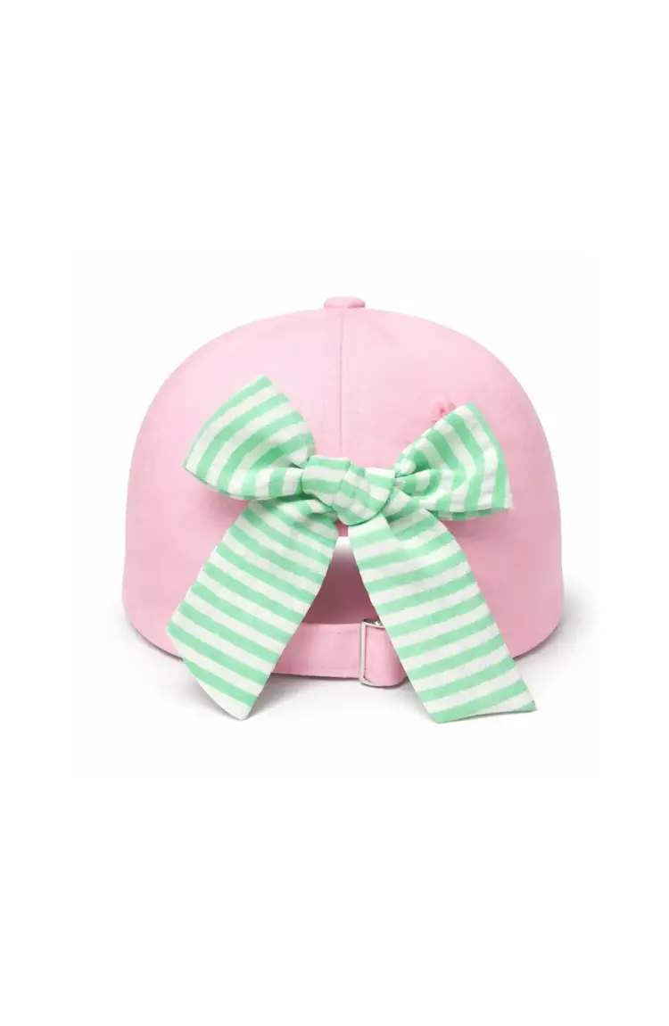 Bits & Bows Pink Dog Golf Cart Bow Hat