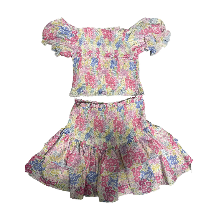 Tweenstyle Blooming Ditzy Skirt Set